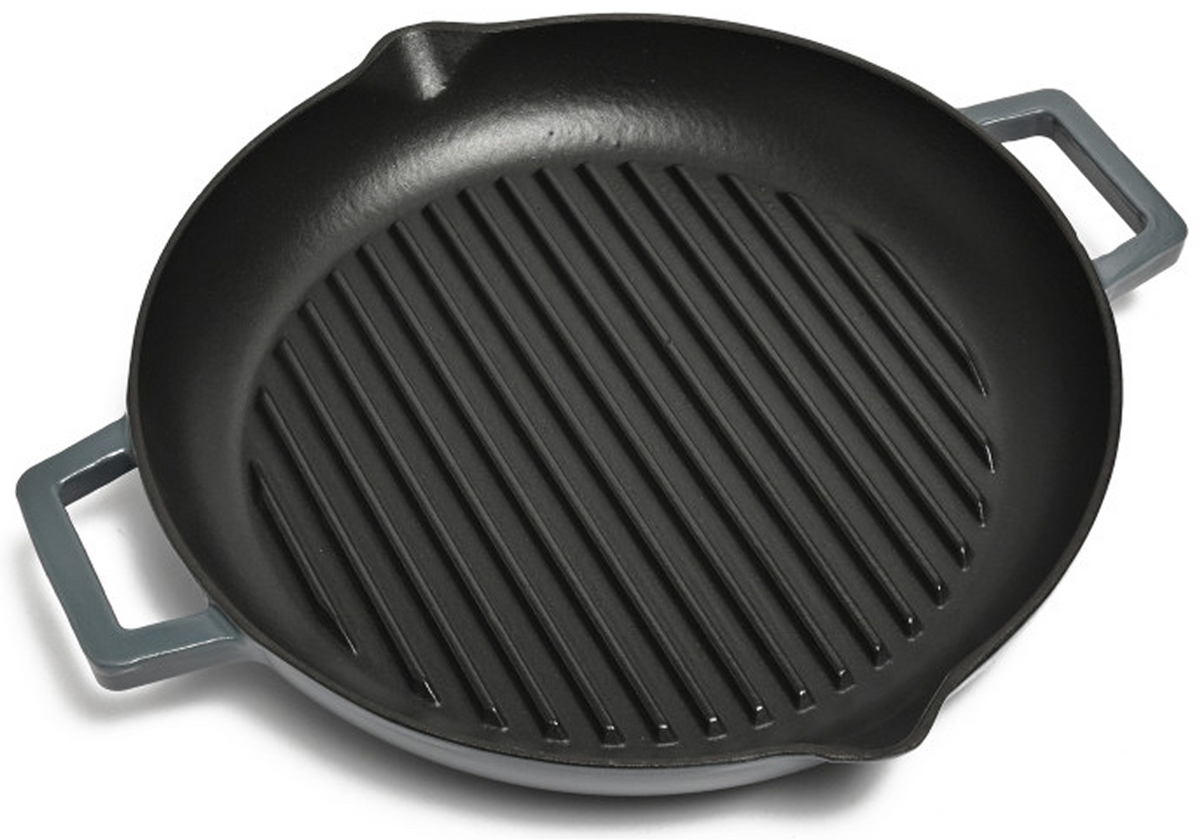 Classica Cast Iron Grill Pan 31cm