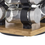Davis and Waddell Romano spice jar set with rack 12 piece