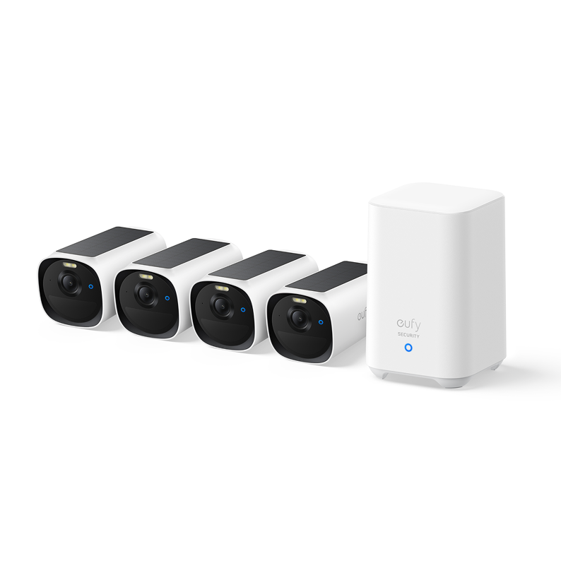 EUFY EUFYCAM E40 ESSENTIAL 4-CAM KIT WITH HOMEBASE 2