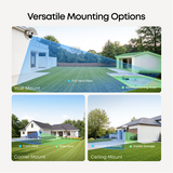 eufy S4 Max NVR POE 24/7 Security System - 4 x PTZ Cameras