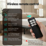 Artiss Adjustable Bed Frame Double Size Electric Bed Base Wireless Remote Control Zero Gravity Power Bed Foundation