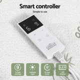 Giselle Electric Blanket Bamboo Fabric King Fitted Heated Pad Underlay Washable Winter
