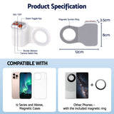 Devanti Magnetic Phone Camera Grip Ergonomic Hanlder Detachable Bluetooth Remote