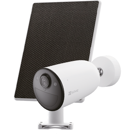 EZVIZ CB3 2K CAMERA WITH SOLAR PANEL AND 16GB SD CARD