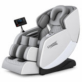 Livemor FLEX Full Body Massage Chair, Zero Gravity, Airbags, Recliner, Dual-Zone Waist & Calf Heat, 5 Auto Programs, 15cm Leg Extension for Different Height, Voice Control, Bluetooth Speakers