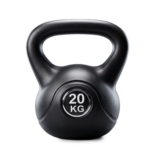 Everfit 20kg Kettlebell Weights Strength Training with Anti-slip Carry Handle & Stable Base Gym Home