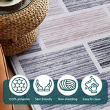 Artiss Floor Rug 50X80cm Doormat Soft Velvet Non-Slip Bath Mat Small Modern