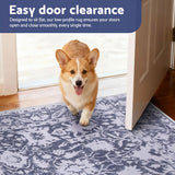Artiss Floor Rug 120x170cm Soft Velvet Washable Modern Area Rug Floor Carpet Mat
