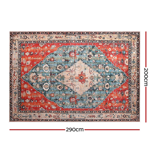 Artiss Floor Rug 200X290cm Large Washable Area Rug Modern Living Room Carpet Mat