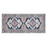 Artiss 80 x 180 cm Washable Runner Area Rug No Hard Glue Quilt-Like Soft for Home Decor, 0.5cm Ultra-Thin Pet Friendly Bohemian Medallion Bedroom Carpet
