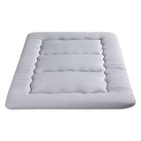 Giselle Bedding 10cm Japanese Floor Mattress Foldable Futon Mattress Washable Cover Straps