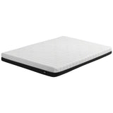 Giselle 18cm Double Memory Foam Mattress Dual Feel Reversible Charcoal Foam