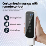 Livemor Foot Massager Leg Knee Massager with Air Compression 3 Massage Modes Heating