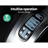 Livemor Foot Massager Shiatsu Massagers Electric Roller Kneading Leg Grey
