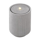 Gardeon Solar Fountain Water Feature Outdoor Fountain LED Lights Beige