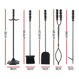 Grillz Fire Pit Tool Set 5 PCS