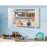 Artiss Bathroom Storage Cabinets 900mm Wall Mounted Medicine Cabinet Cupboard