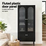 Artiss Buffet Sideboard Cupboard Cabinet Black