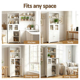 Artiss Buffet Sideboard Cabinet Pantry Kitchen Bathroom Storage Cupboard 160cm
