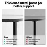 Artiss Nesting Coffee Table Set of 2 Marble Effect