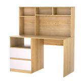Artiss Computer Desk Office Study Desks Table Bookshelf Drawer