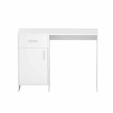 Artiss Office Desk and Chair Set 100cm Computer Desk PU Leather Office Chair
