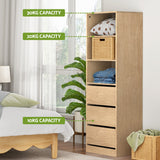 Artiss 3 Chest of Drawers Tallboy Cabinet Pine