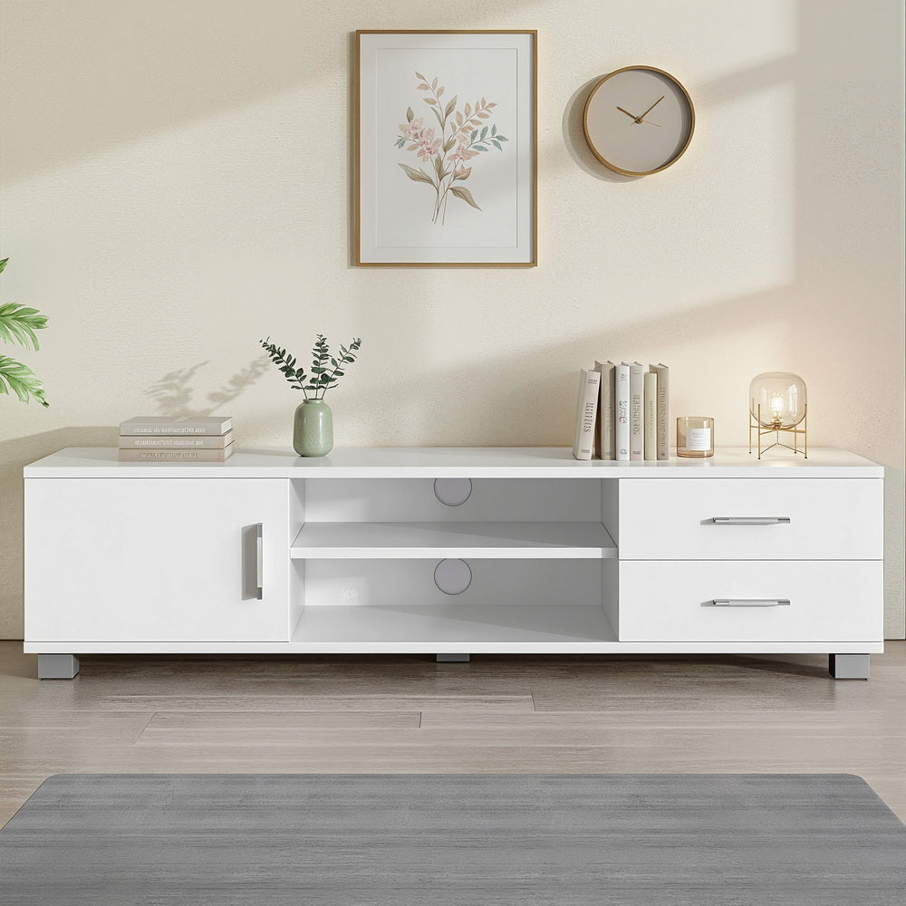 Artiss Entertainment Unit TV Cabinet 120cm White Dylan