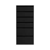 Artiss 6 Chest of Drawers Dresser Tallboy Black