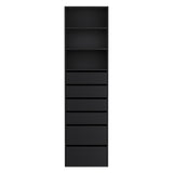 Artiss 6 Chest of Drawers Tallboy Cabinet Black