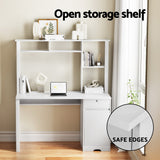 Artiss Computer Desk Office Study Desks Table Drawer Bookshelf Cabinet