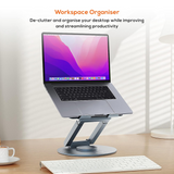 MBEAT Stage S9 Rotating Laptop Stand with Telescopic Height Adjustment