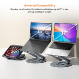 MBEAT Stage S9 Rotating Laptop Stand with Telescopic Height Adjustment