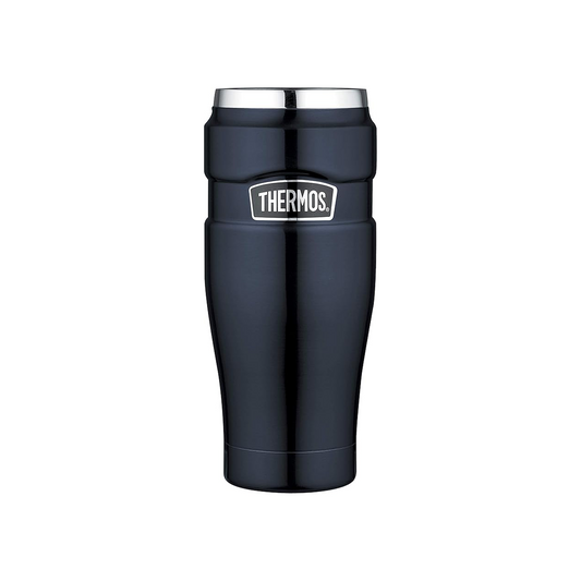 THERMOS 470ML STAINLESS KING VACUUM INSULATED TUMBLER MIDNIGHT BLUE