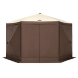 Instahut Gazebo Pop Up Tent 3.6x3.6m Outdoor Marquee Camping Screen w/Curtain Net