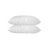 ROYAL COMFORT Luxury Bamboo Quilted Pillow - Twin Pack