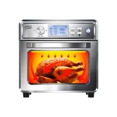 KITCHEN COUTURE 24L DIGITAL AIR FRYER STAINLESS STEEL