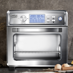 KITCHEN COUTURE 24L DIGITAL AIR FRYER STAINLESS STEEL