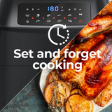 KITCHEN COUTURE 11.5L DIGITAL AIR FRYER BLACK