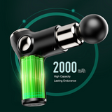 FITSMART LCD DISPLAY BLACK MINI MASSAGE THERAPY DEVICE