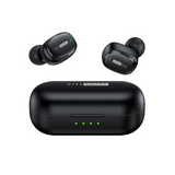FITSMART IN EAR BLACK BUDS WITH CHARGING CASE
