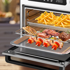 KITCHEN COUTURE 10L COMPACT AIR FRYER STAINLESS STEEL