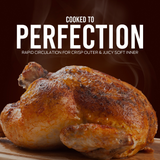 KITCHEN COUTURE 10L COMPACT AIR FRYER STAINLESS STEEL