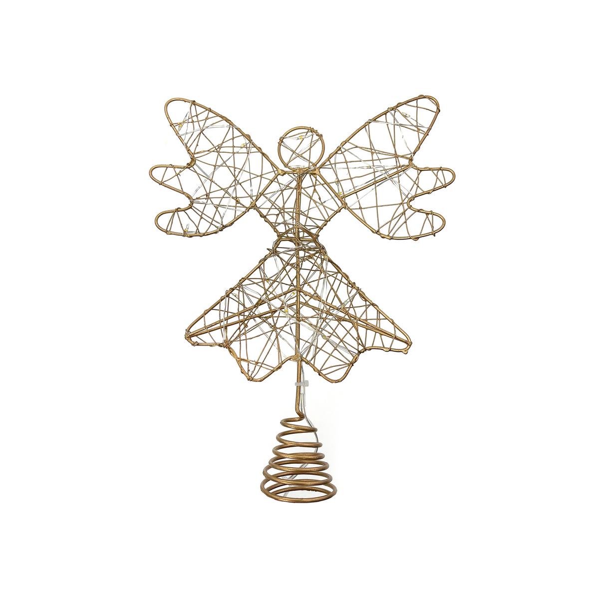 SANTAS HELPER CHRISTMAS TREE ANGEL TOPPER