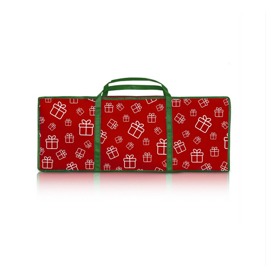 SANTAS HELPER PRINTED CHRISTMAS PAPER STORAGE BAG
