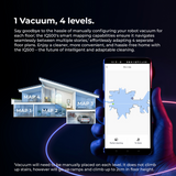 MYGENIE LASER SONIC AI ROBOTIC VACUUM - BLACK