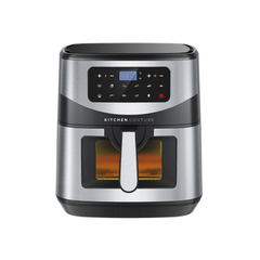 KITCHEN COUTURE 12L CLEAR VIEW DIGITAL AIR FRYER STAINLESS STEEL