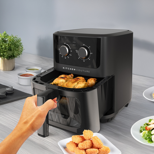 KITCHEN COUTURE 6.5L AIR FRYER BLACK