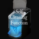 KITCHEN COUTURE COMPACT BENCHTOP ICE MAKER 2.2L - BLACK