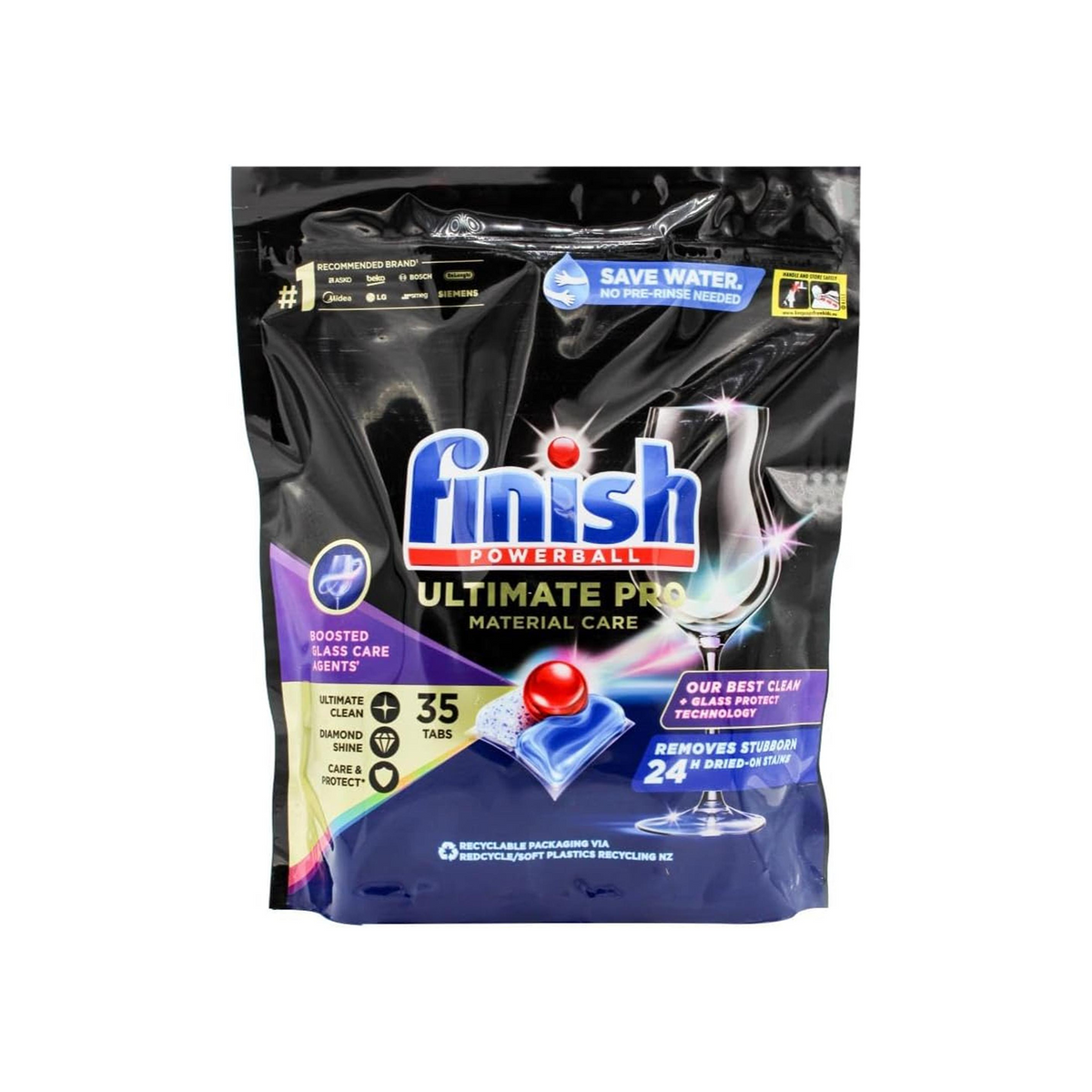 FINISH POWERBALL DISHWASHING TABLETS ULTIMATE PRO PK35